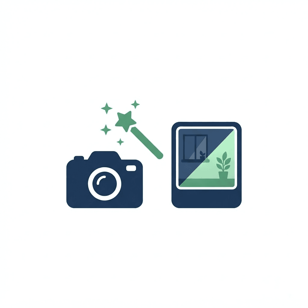 Photo Enhancement illustration